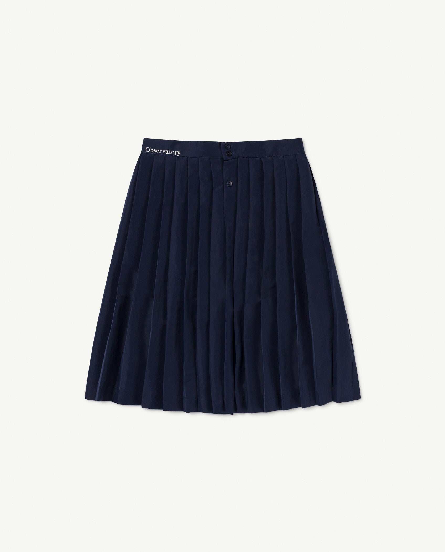 Girls Navy Logo Skirt