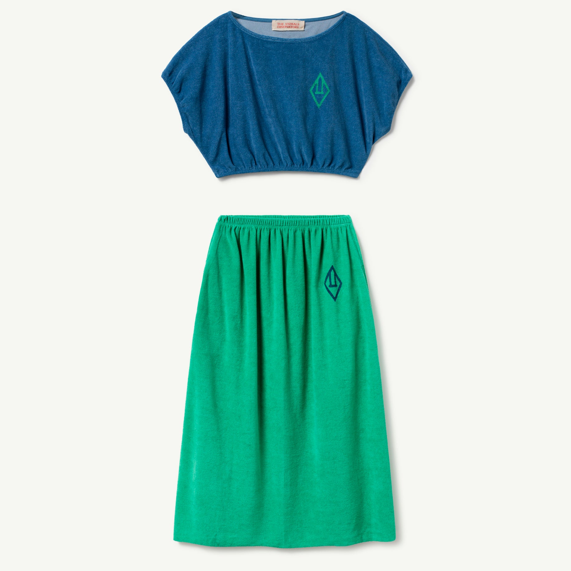 Girls Blue Logo Dress