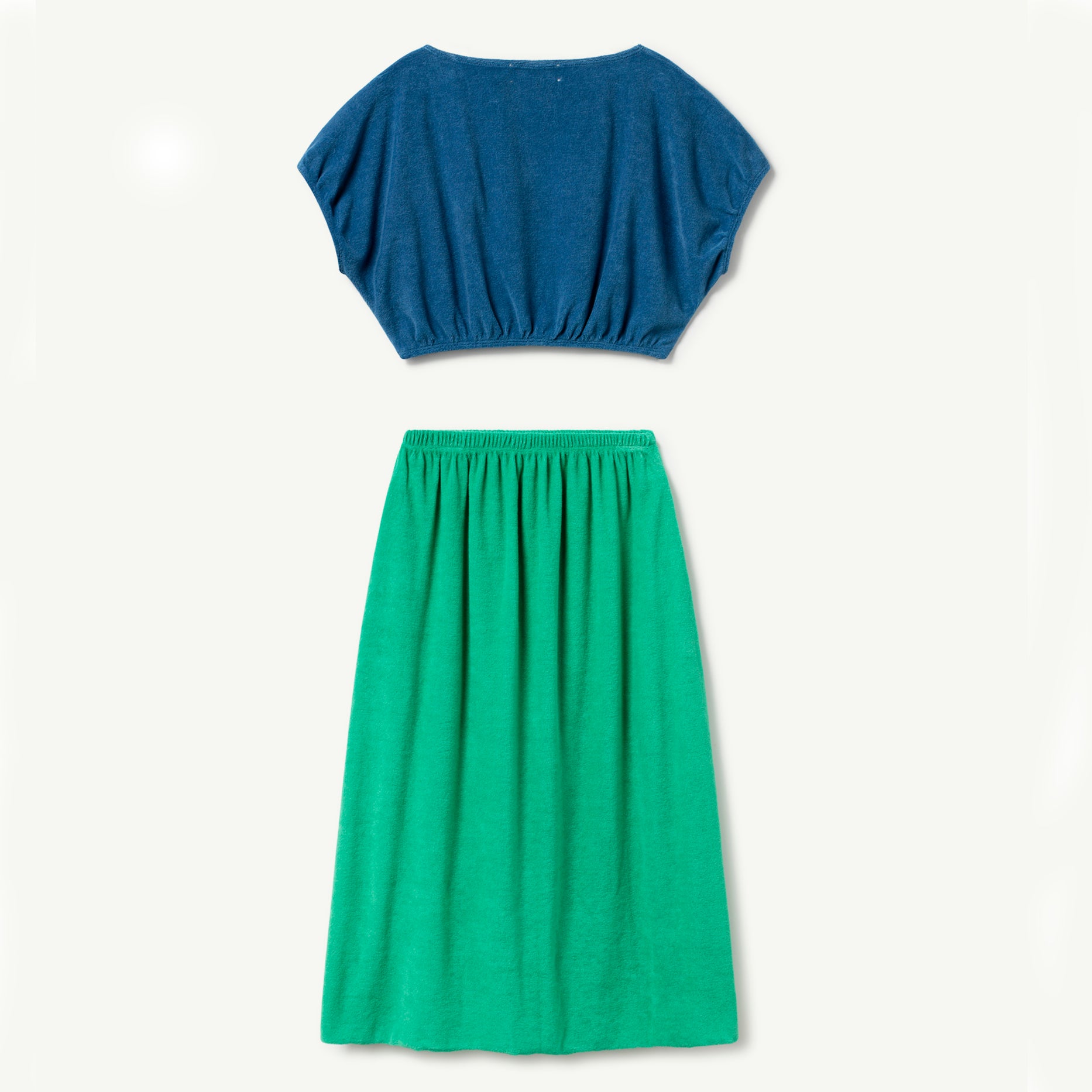 Girls Blue Logo Dress