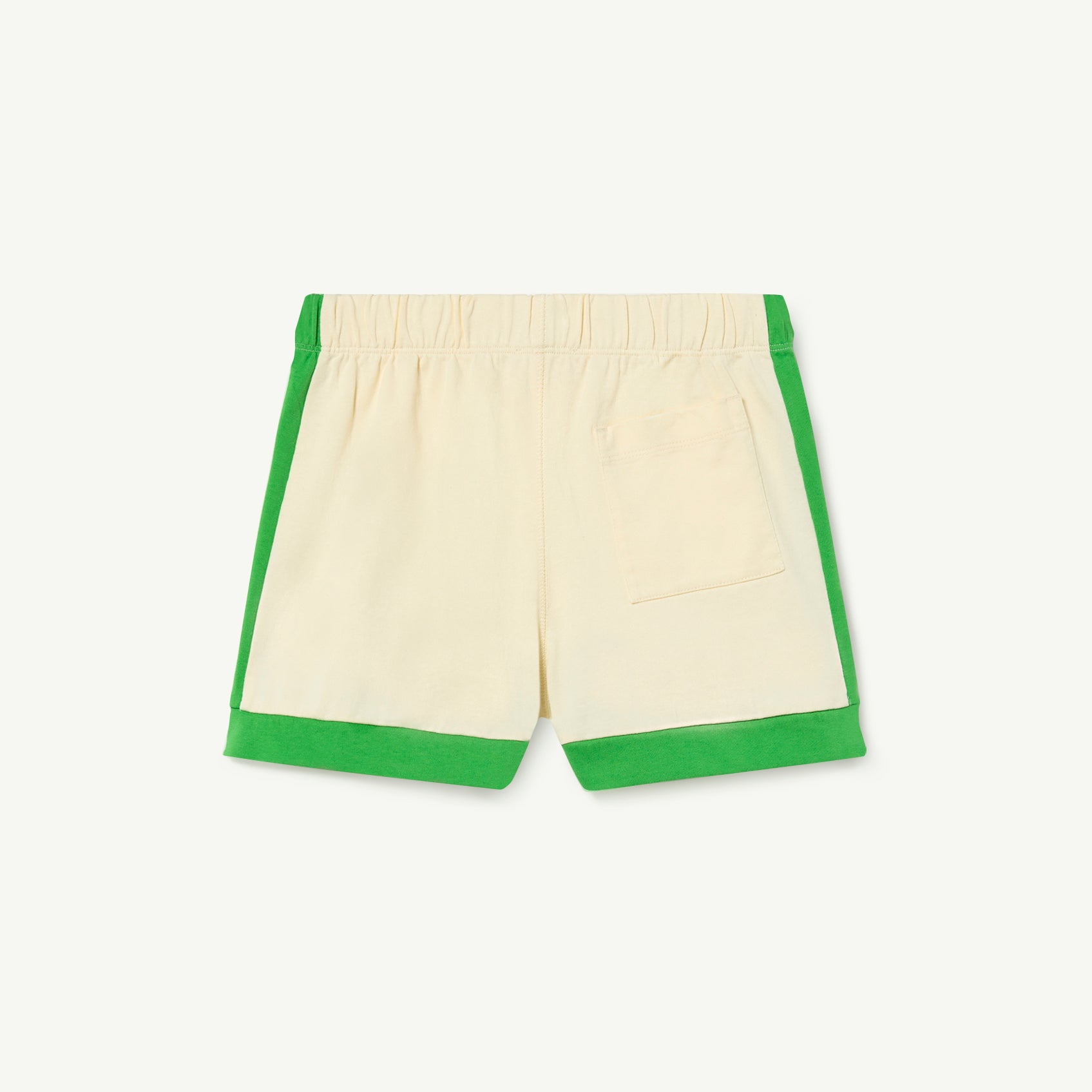 Boys & Girls White Logo Cotton Shorts