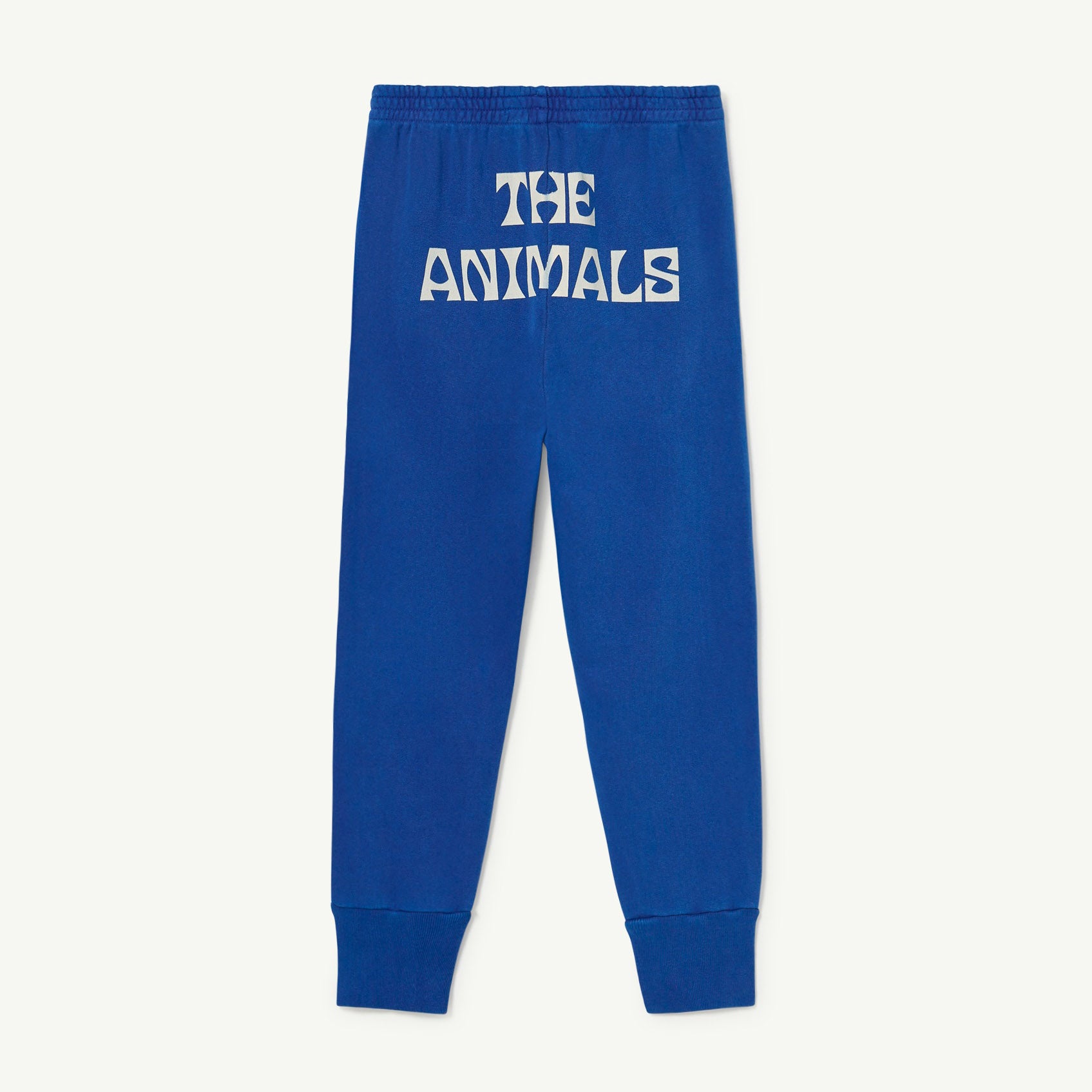 Boys & Girls Blue Logo Cotton Trousers
