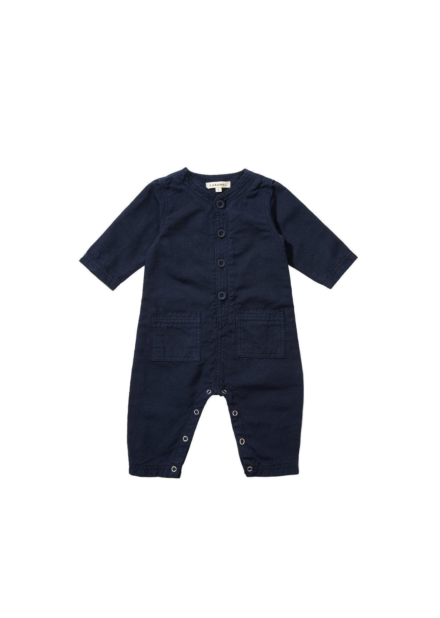 Boys Dark Blue Jumpsuit