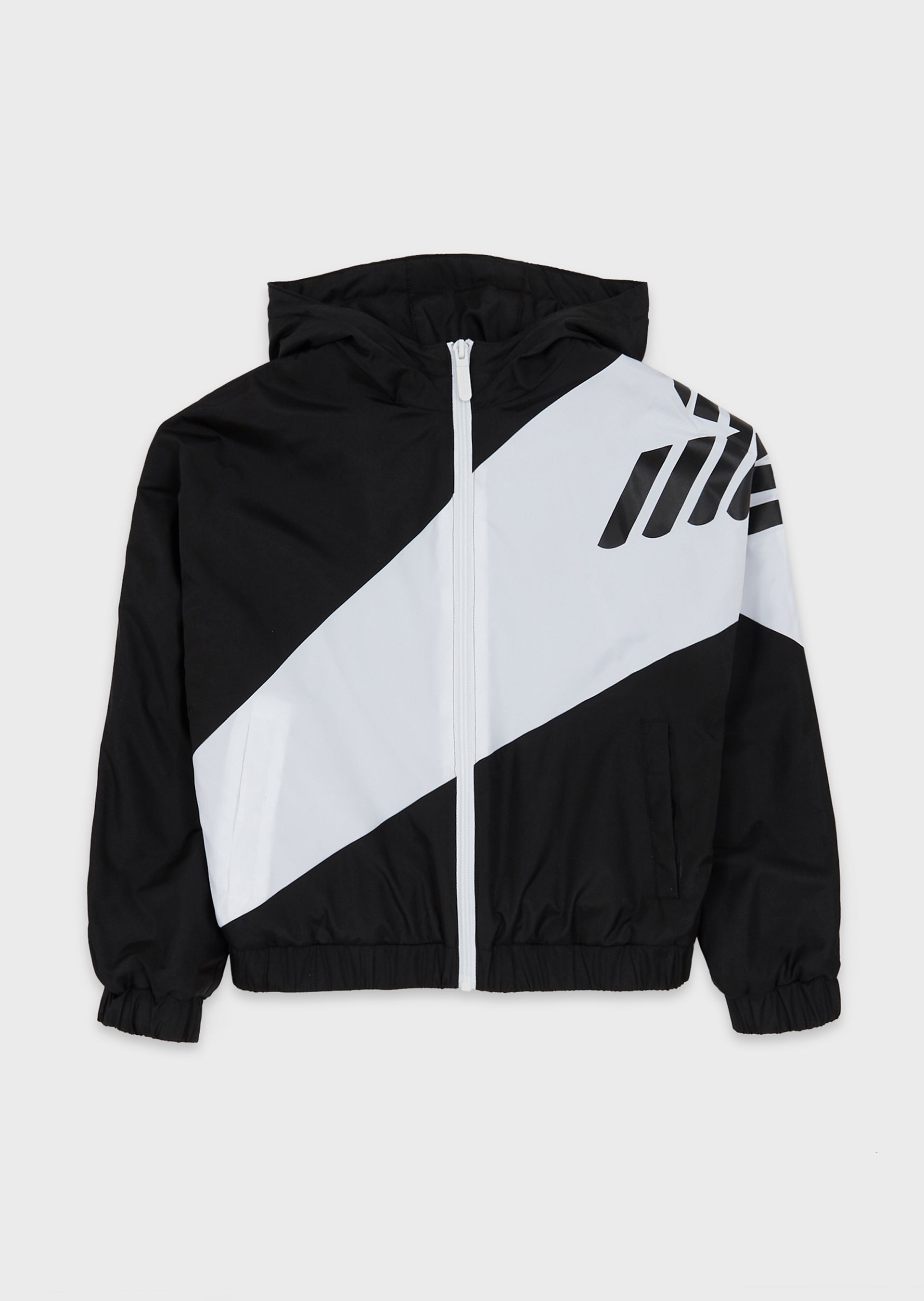 Boys Black & White Jacket