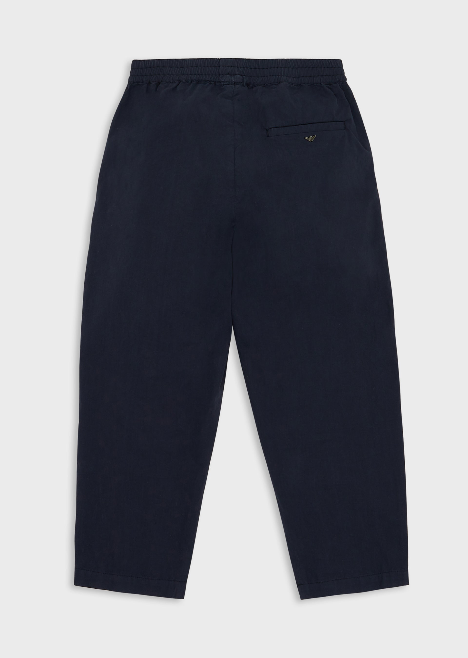 Boys Blue Cotton Trousers