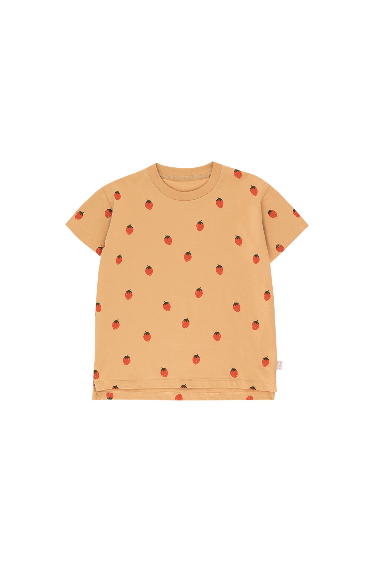 Boys & Girls Toffee Strawberry Cotton T-shirt