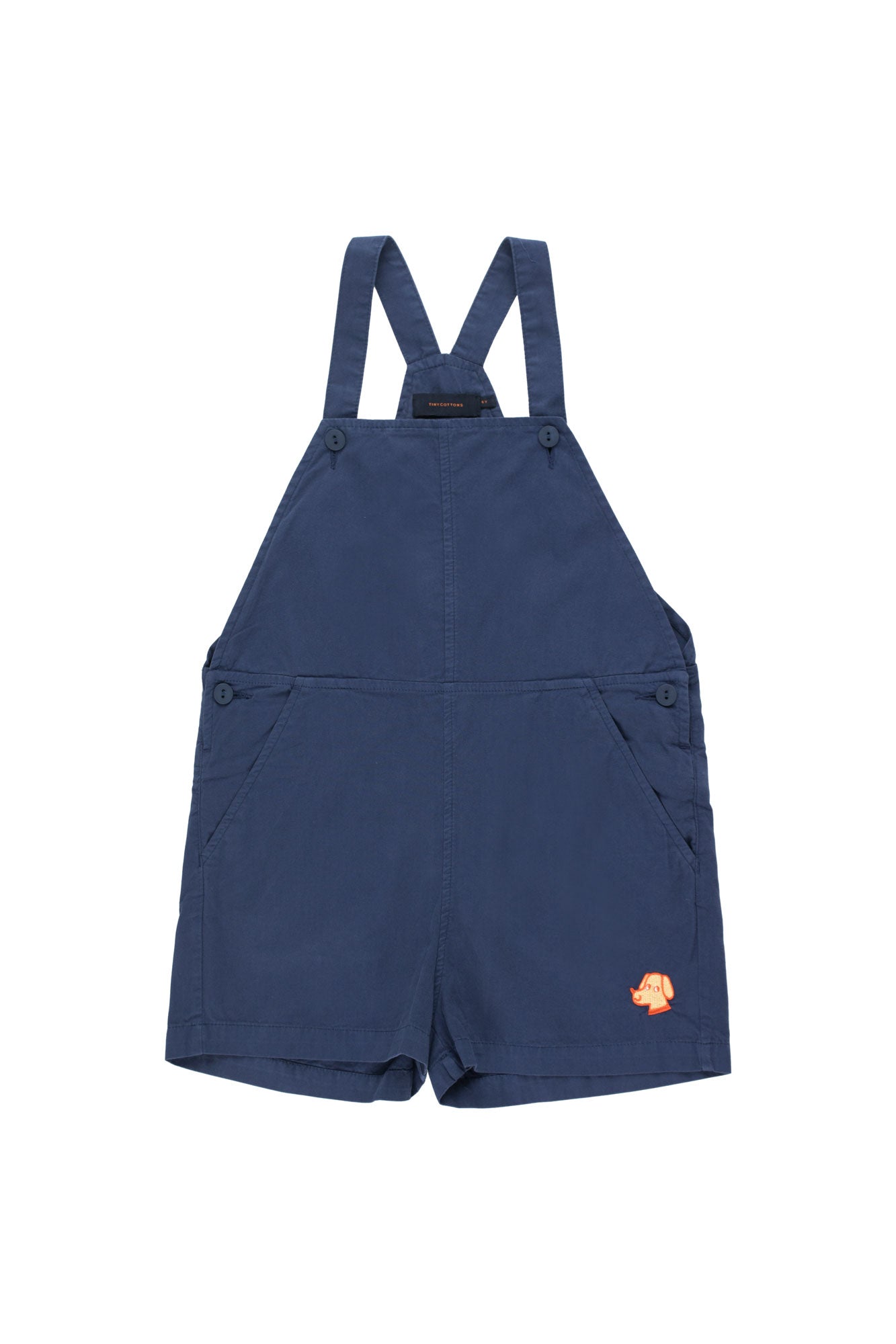 Boys & Girls Navy Cotton Romper