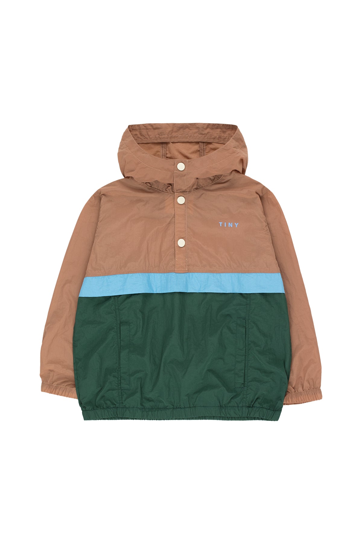 Boys Brown & Dark Green Jacket