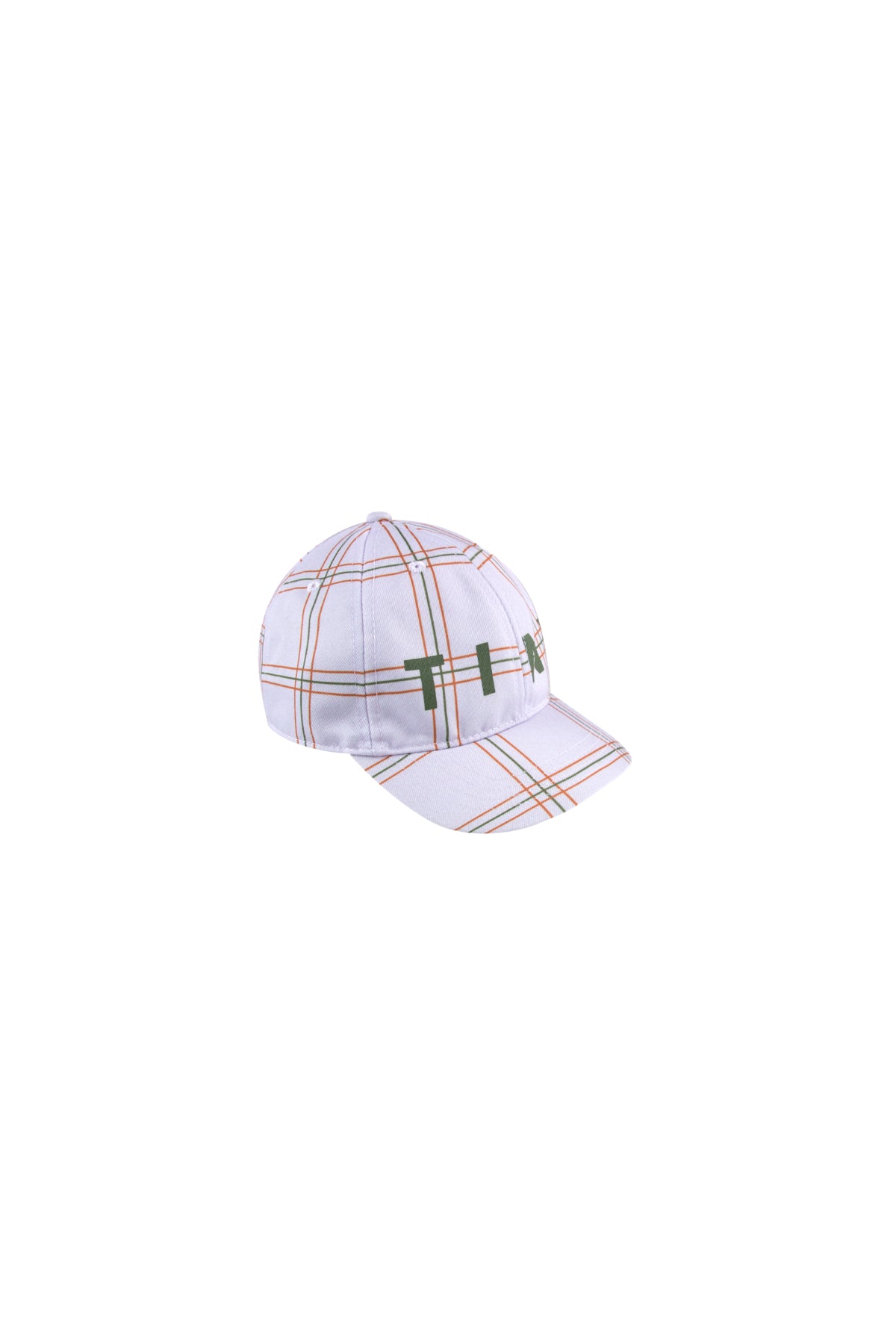 Baby Boys & Girls Light Lilac Check Cap