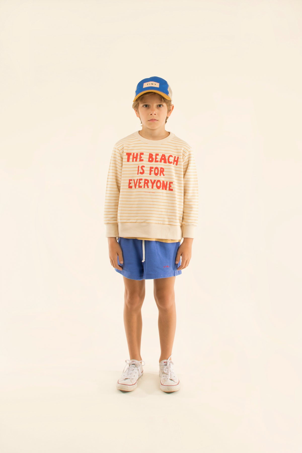 Boys & Girls Blue Cotton Shorts