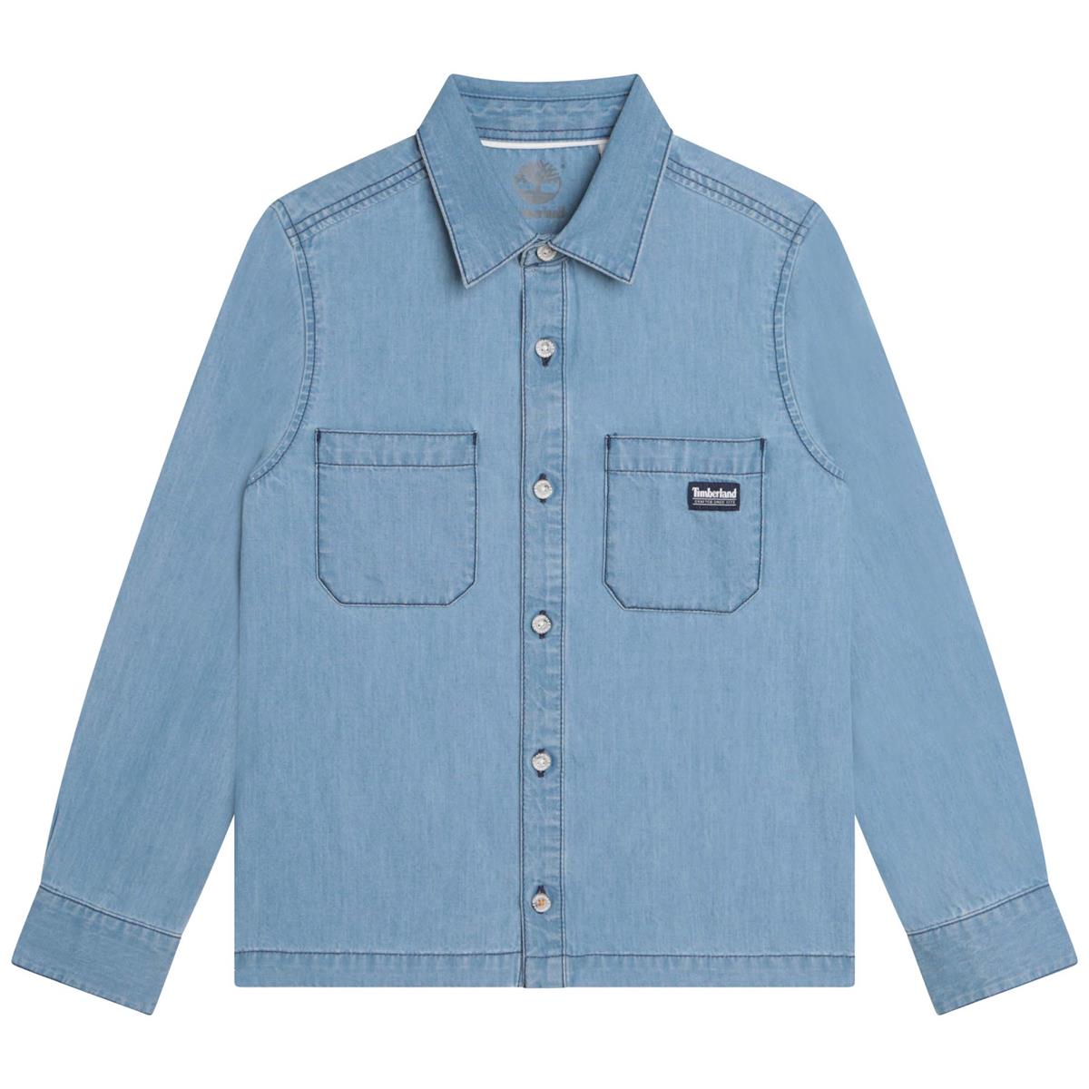 Boys & Girls Blue Denim Shirts
