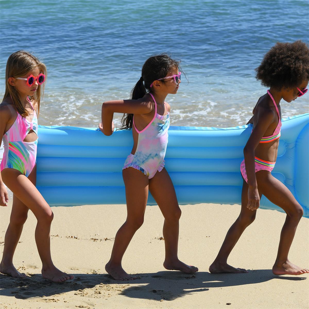 Girls Pink Swimsuit