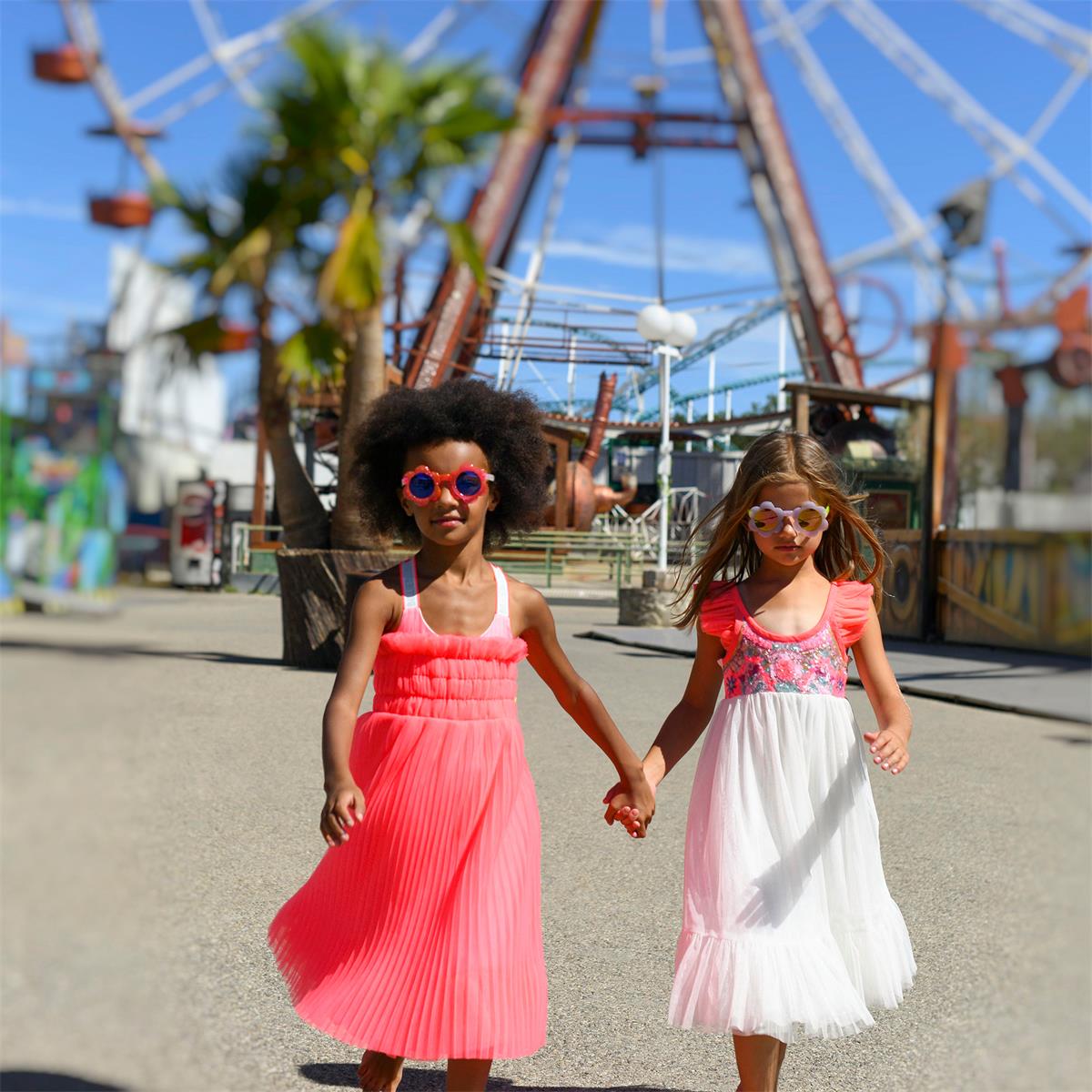 Girls Pink Tulle Dress