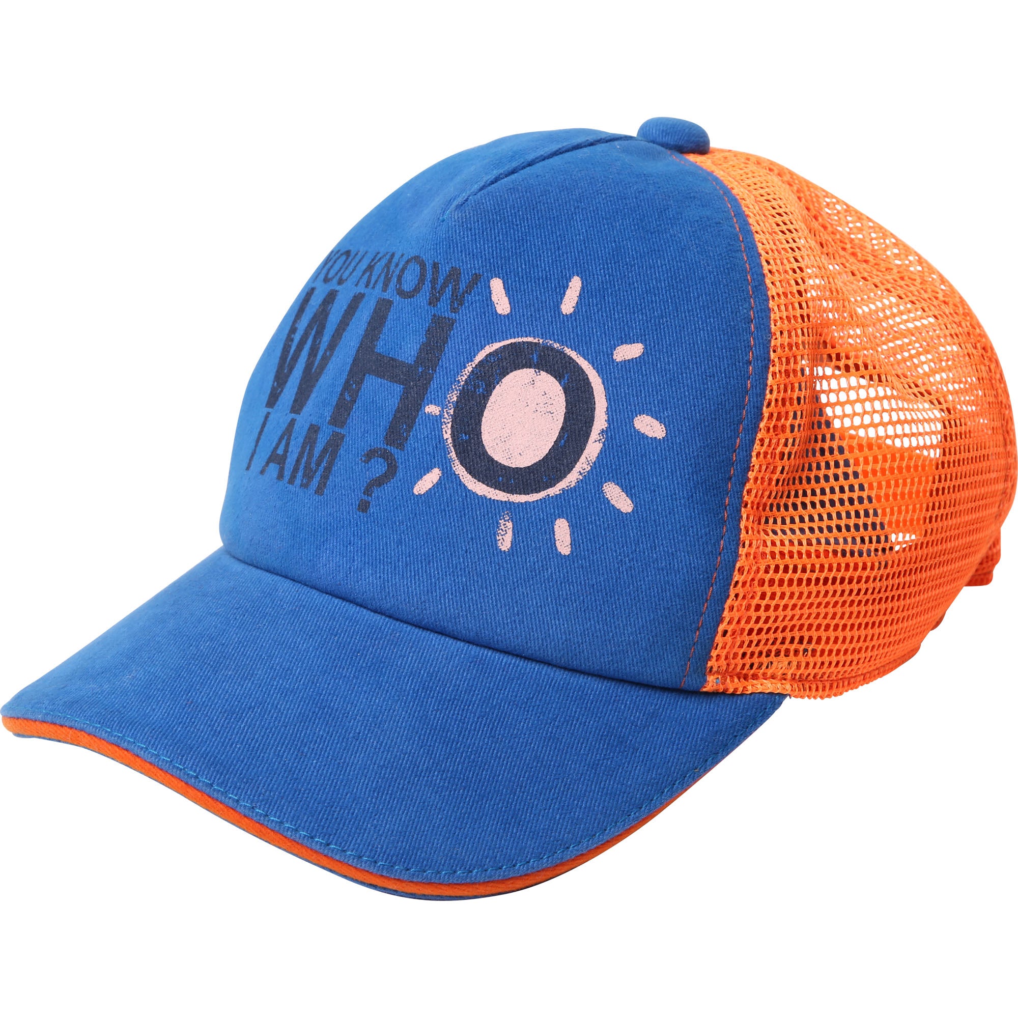 Boys Blue Cotton Hat