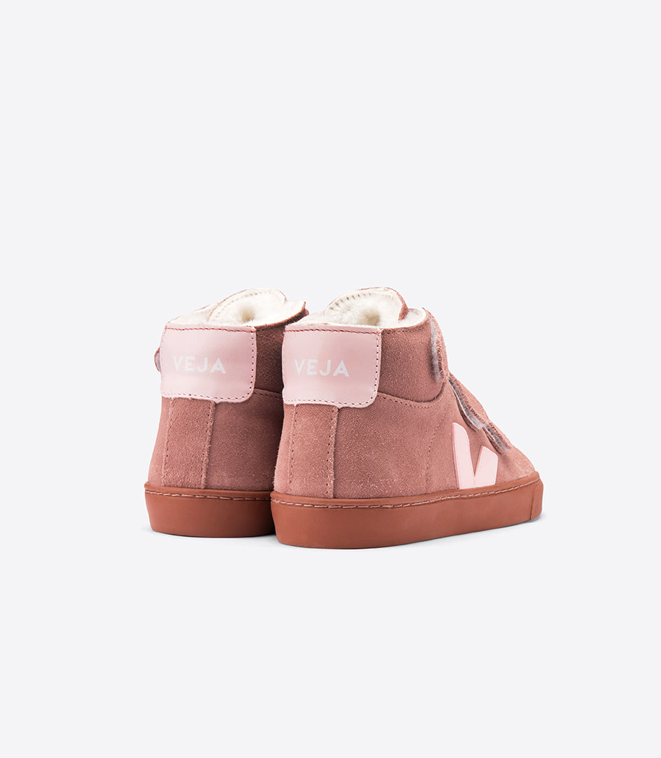 Chaussures en cuir couleur rouille "ESPLAR MID" pour bébés filles