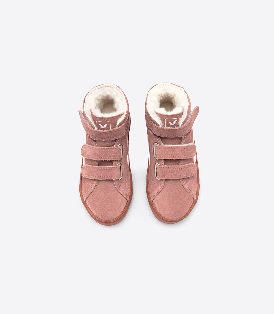 Baby Girls Rust "ESPLAR MID" Leather Shoes