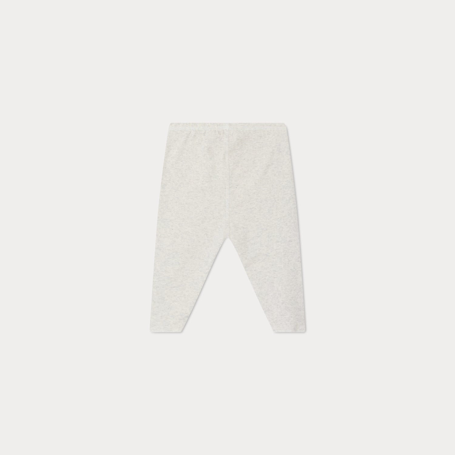 Baby Boys & Girls Light Grey Cotton Leggings