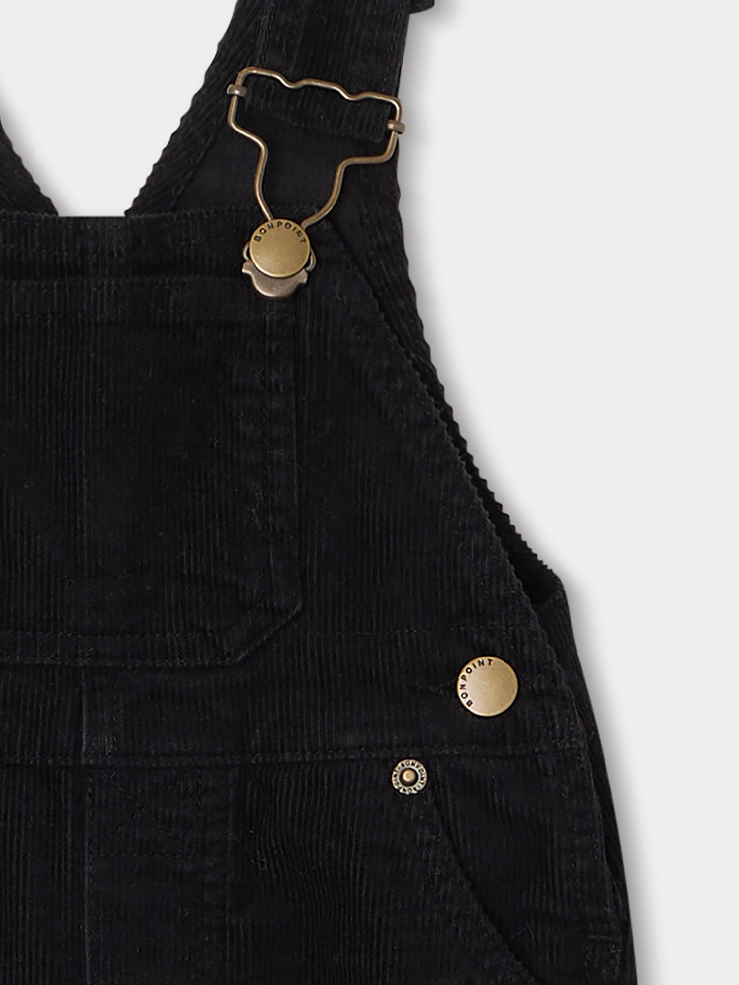 Baby Boys Black Corduroy Trousers