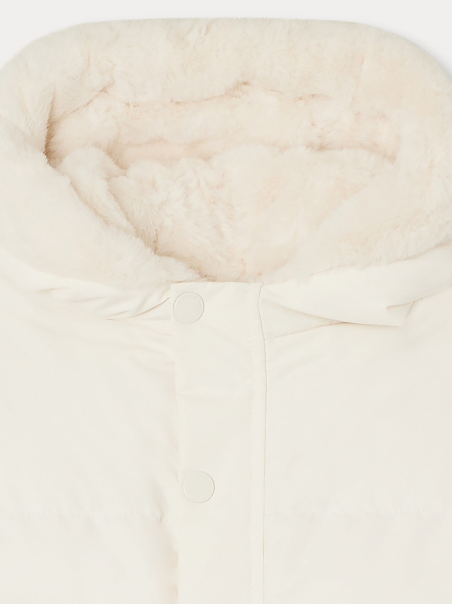 Baby Boys & Girls White Padded Babysuit