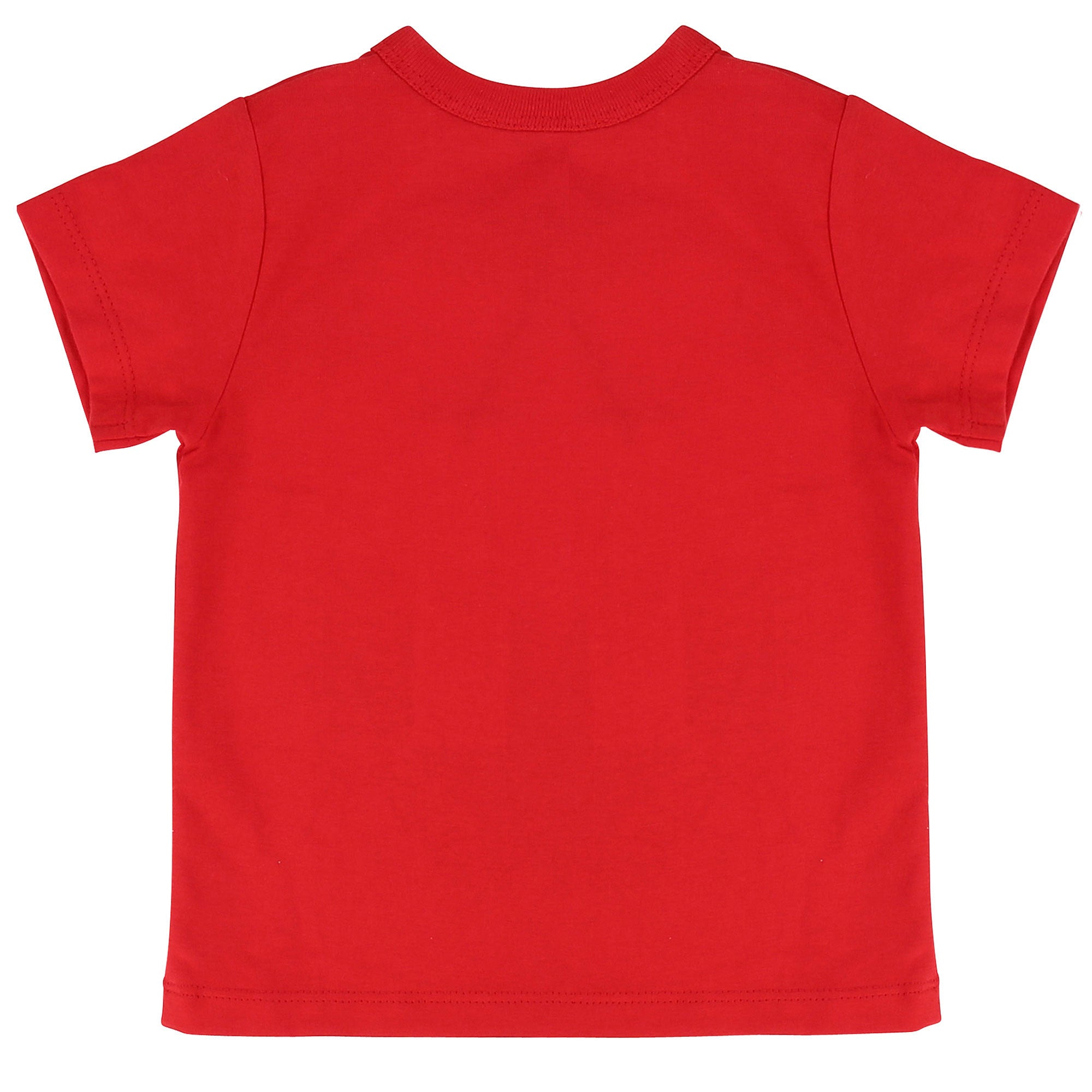 Baby Boys Red Cotton T-Shirt - CÉMAROSE | Children's Fashion Store - 2