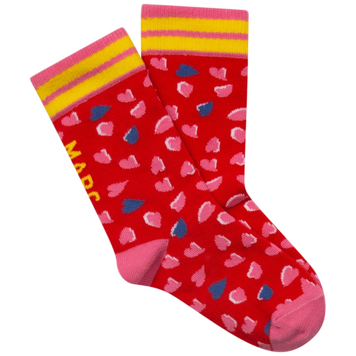 Chaussettes à logo rouge pour garçons et filles
