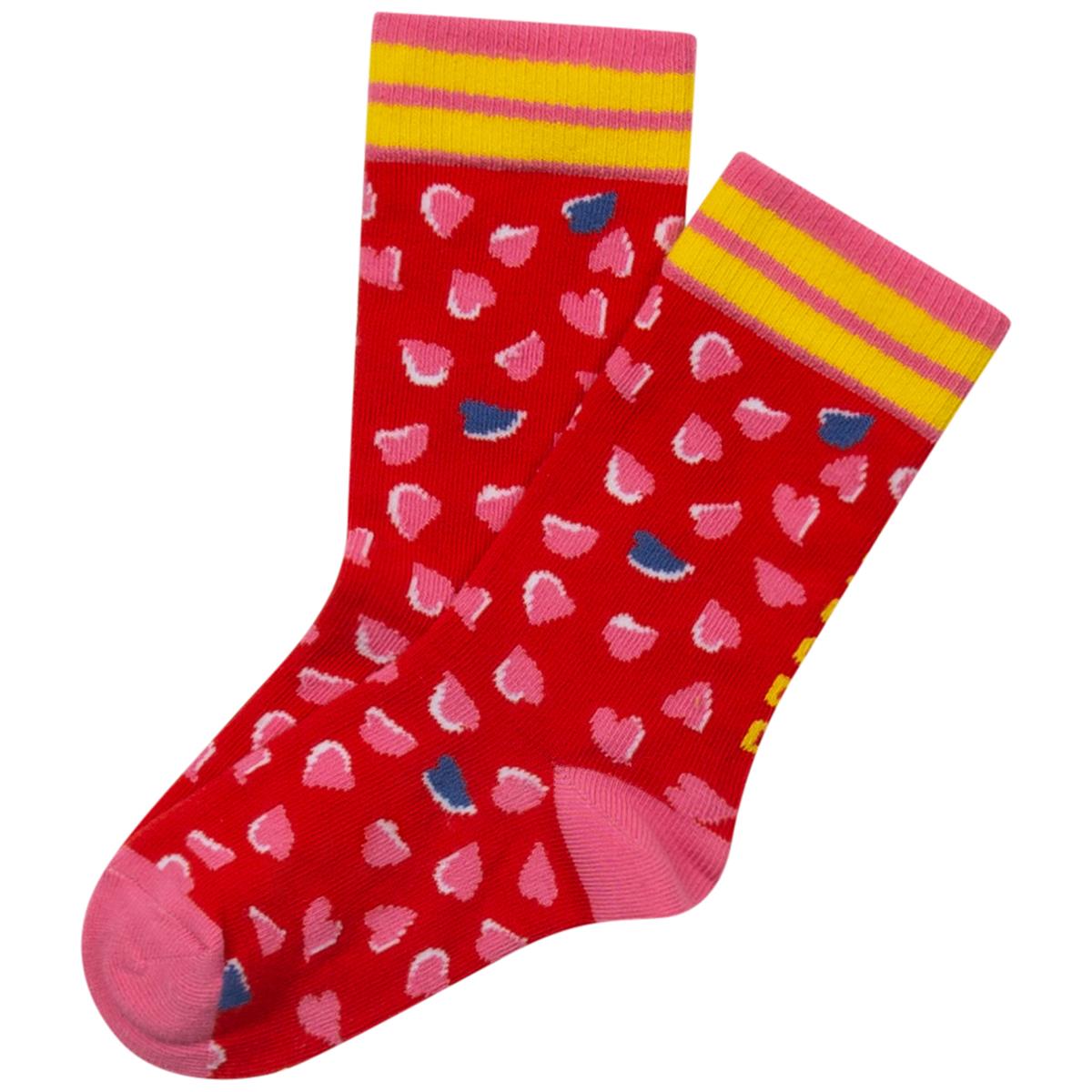 Chaussettes à logo rouge pour garçons et filles