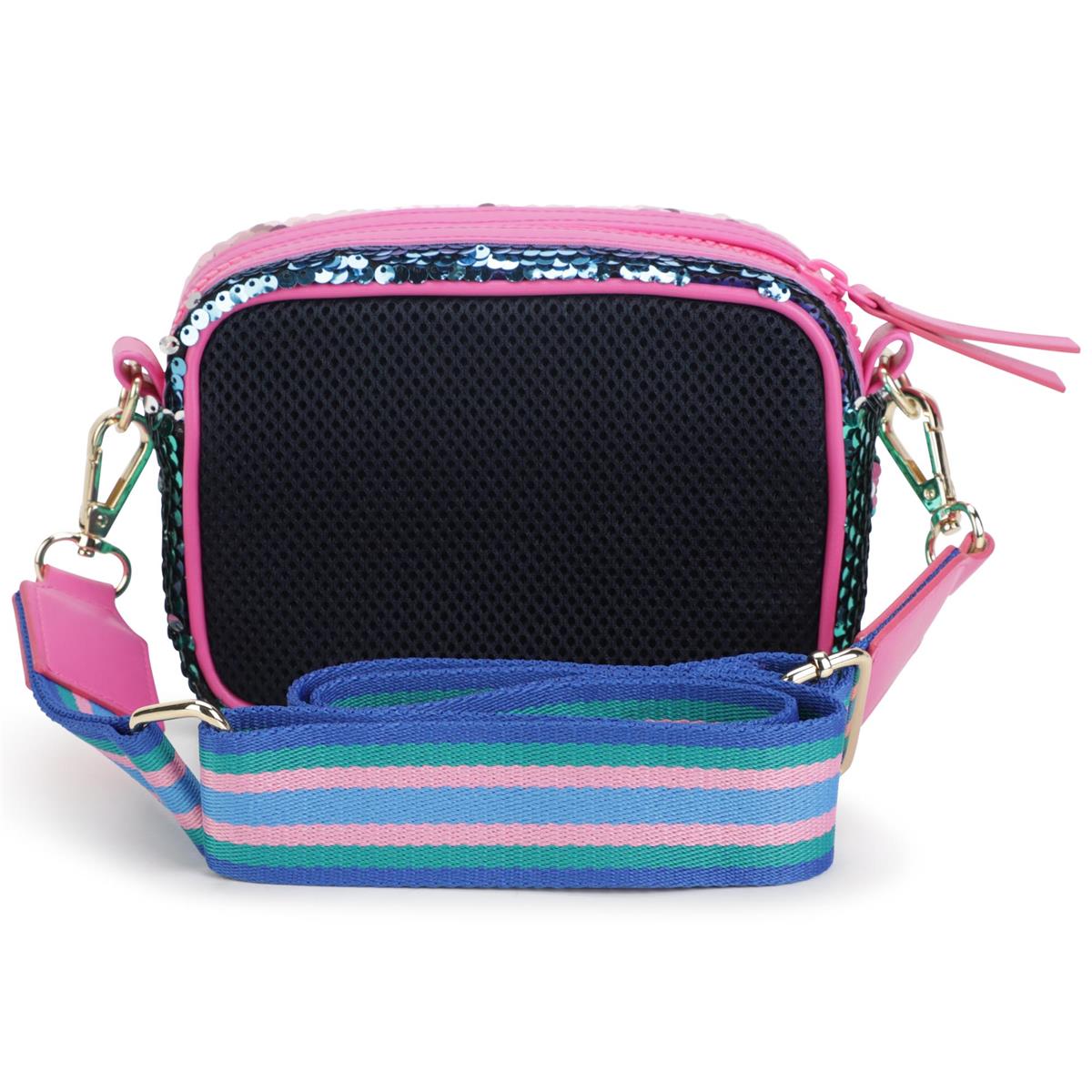 Girls Pink Sequin Shoulder Bag