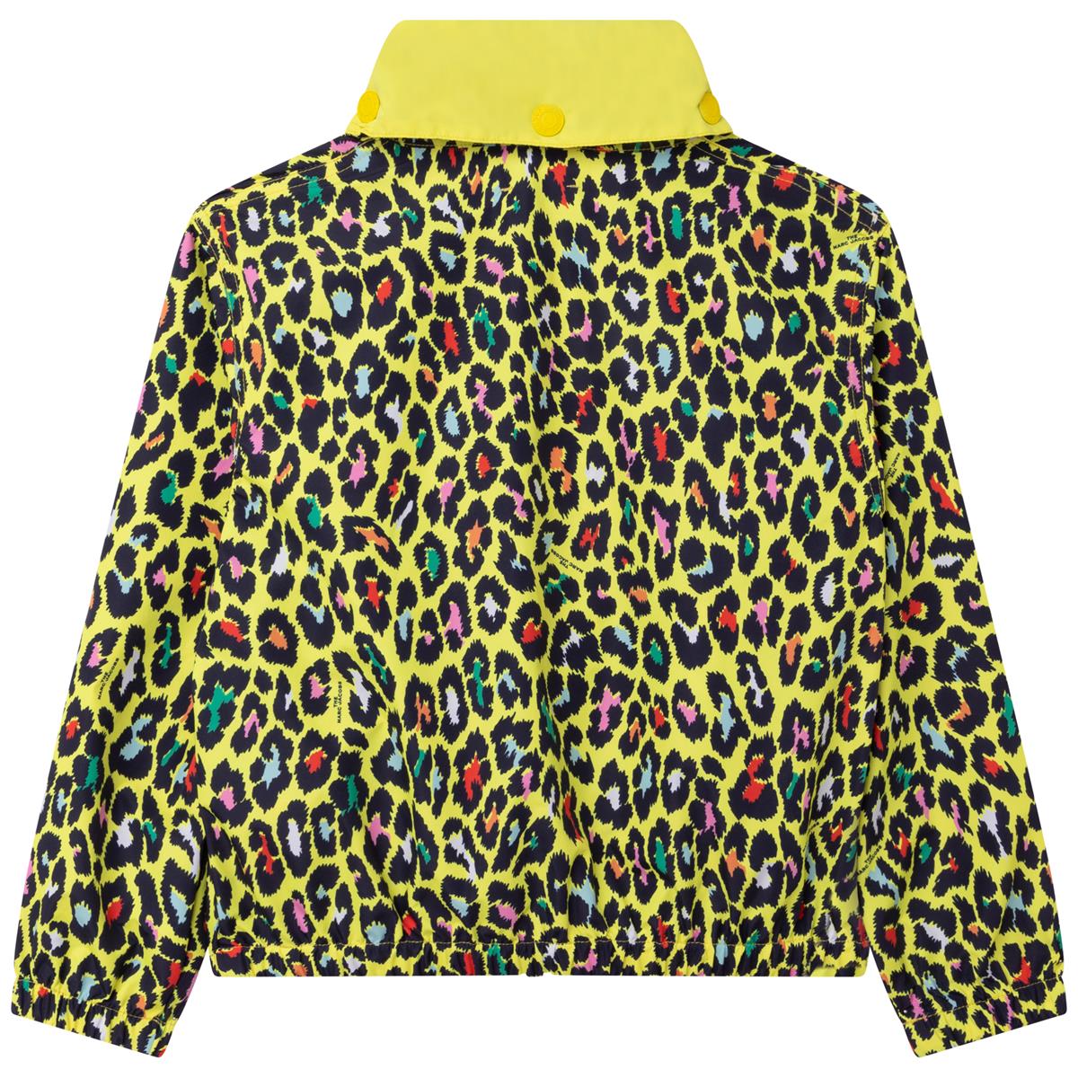 Coupe-vent à capuche jaune pour garçons et filles