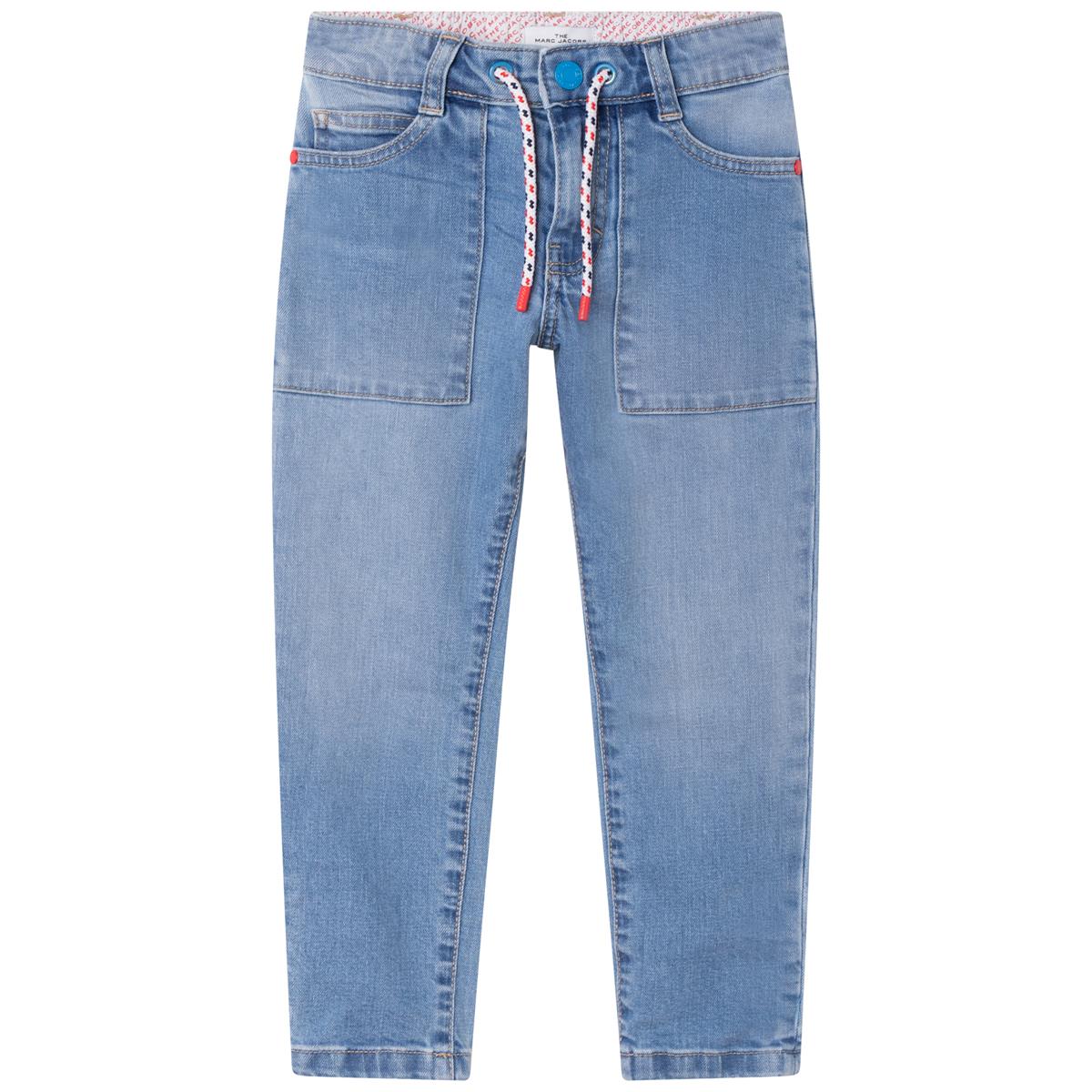 Pantalon en jean bleu pour garçons et filles