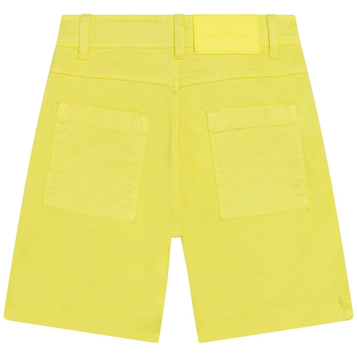 Shorts jaunes garçons et filles