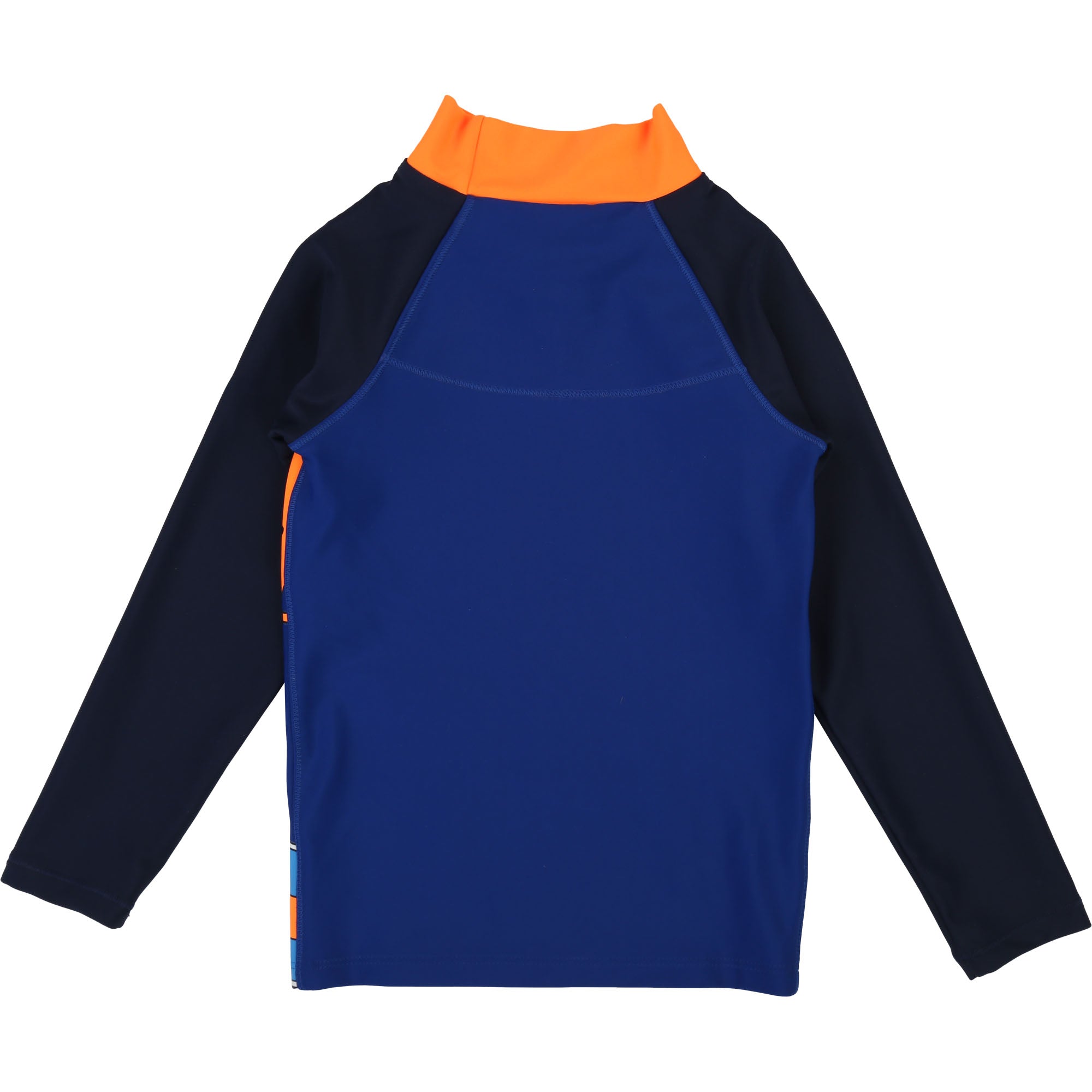 Boys Blue & Orange Shirt