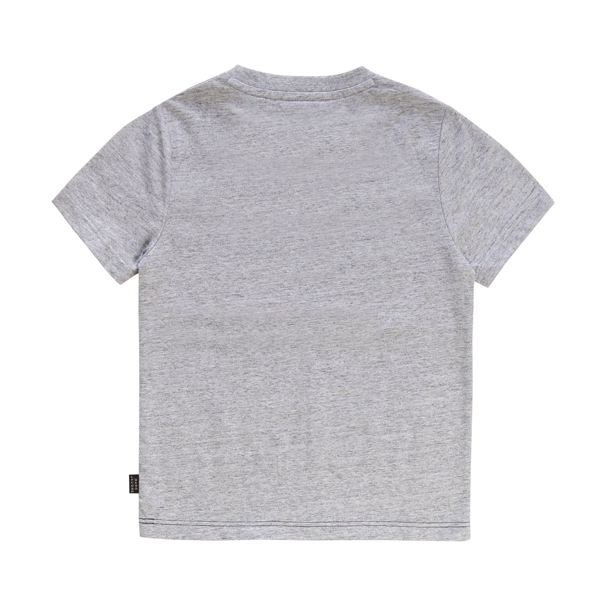 Boys Grey Logo Cotton T-shirt