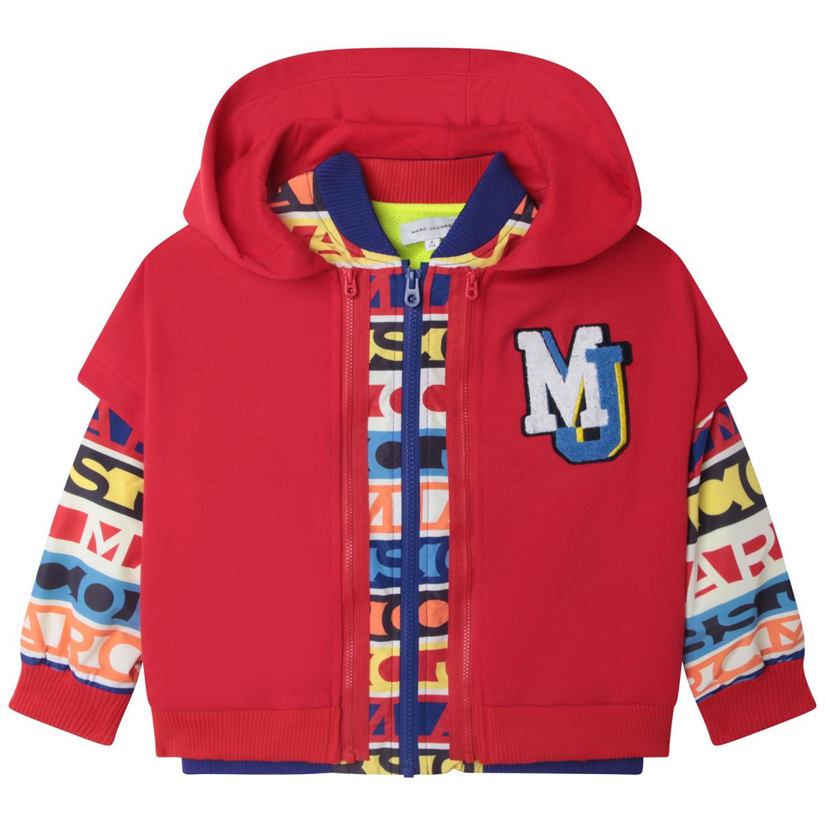 Baby Boys Red Zip-Up Top