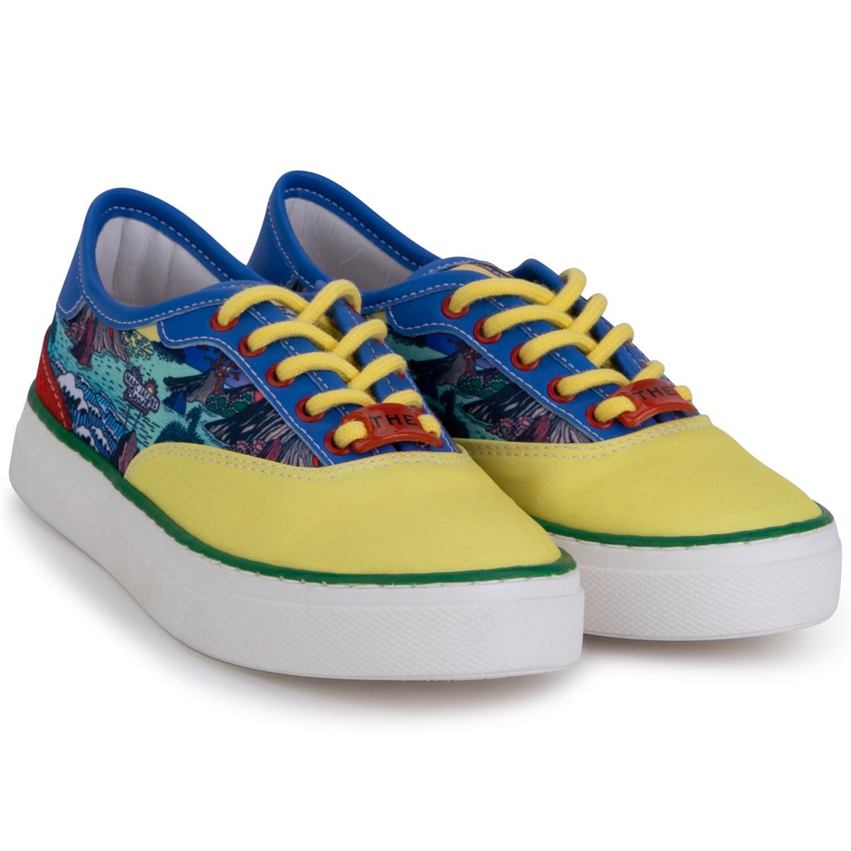 Chaussures bleues pour garçons et filles