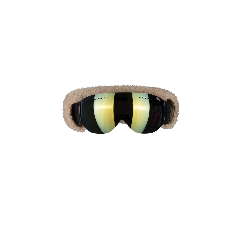 Boys & Girls Beige Ski Glasses