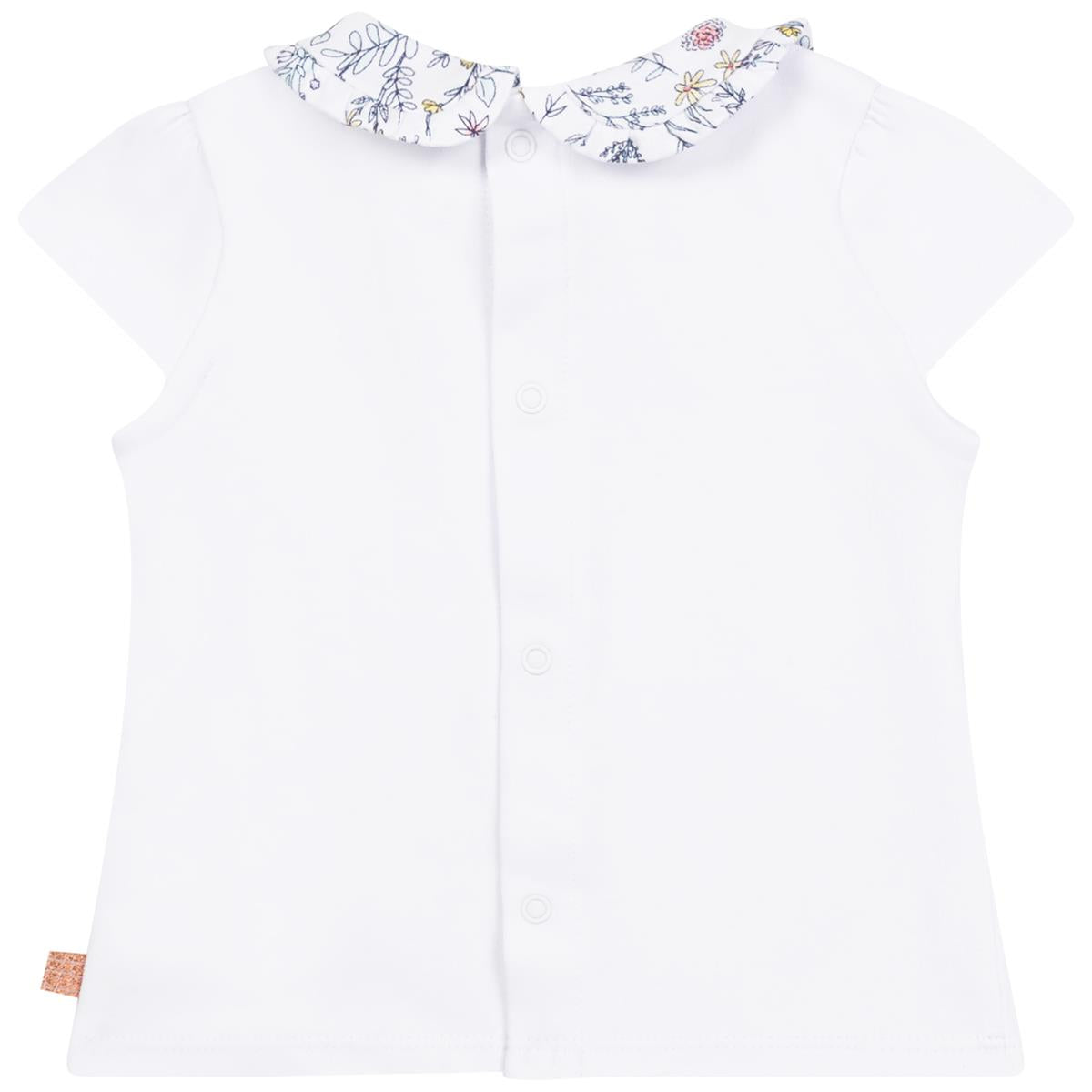 T-shirts blancs pour bébés garçons et filles
