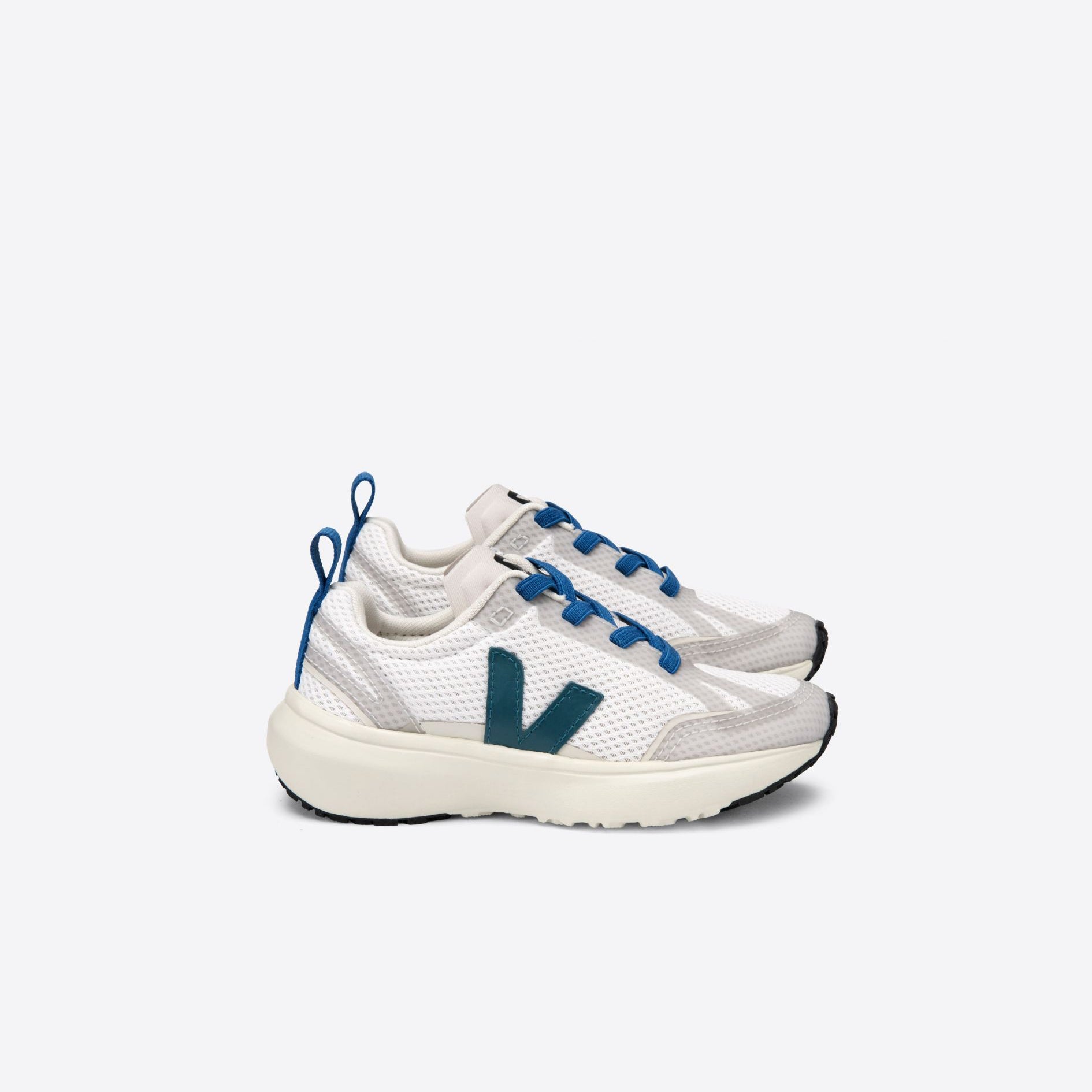 Boys & Girls White "CANARY ALVEOMESH" Shoes