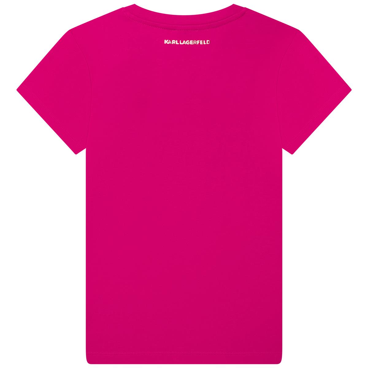 T-shirts roses garçon et fille