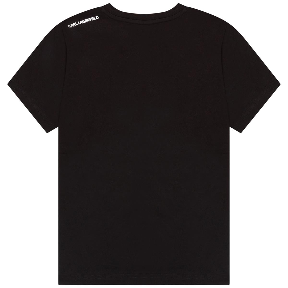 T-shirts noirs garçons et filles