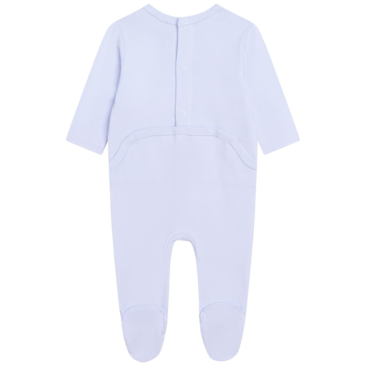 Barboteuse bleue pour bébés garçons et filles