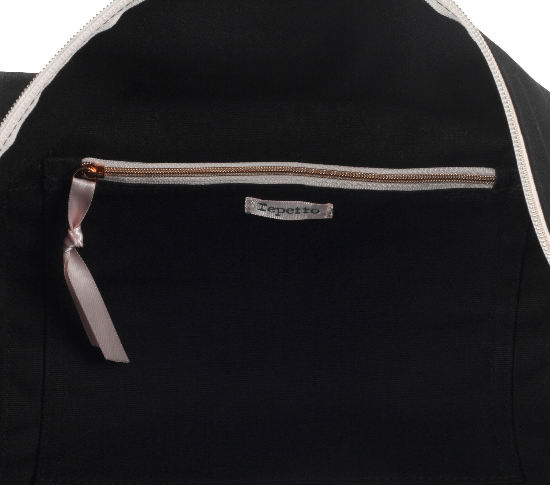 Sac de ballet noir pour filles (taille L)