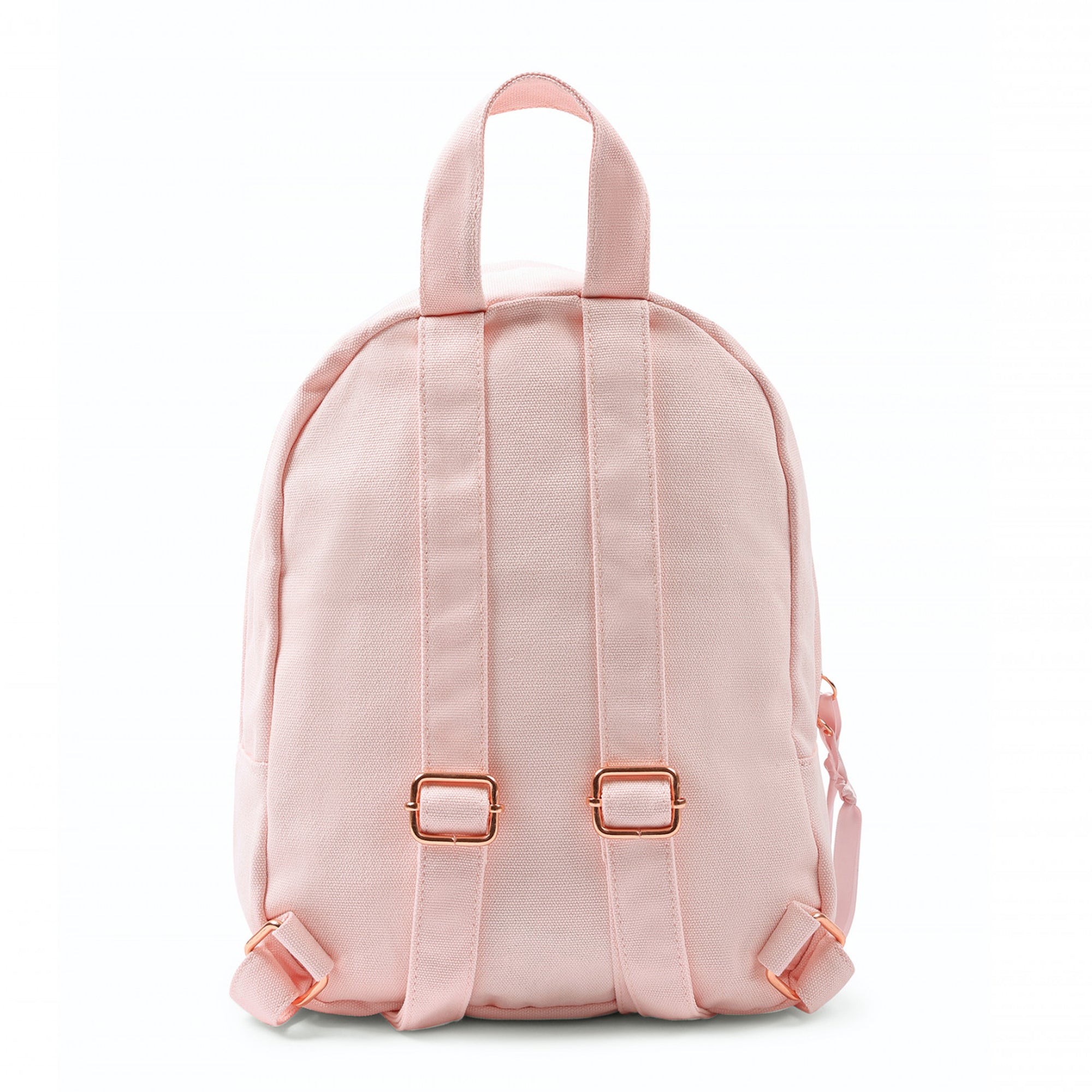 Sac à dos en coton rose pâle pour filles