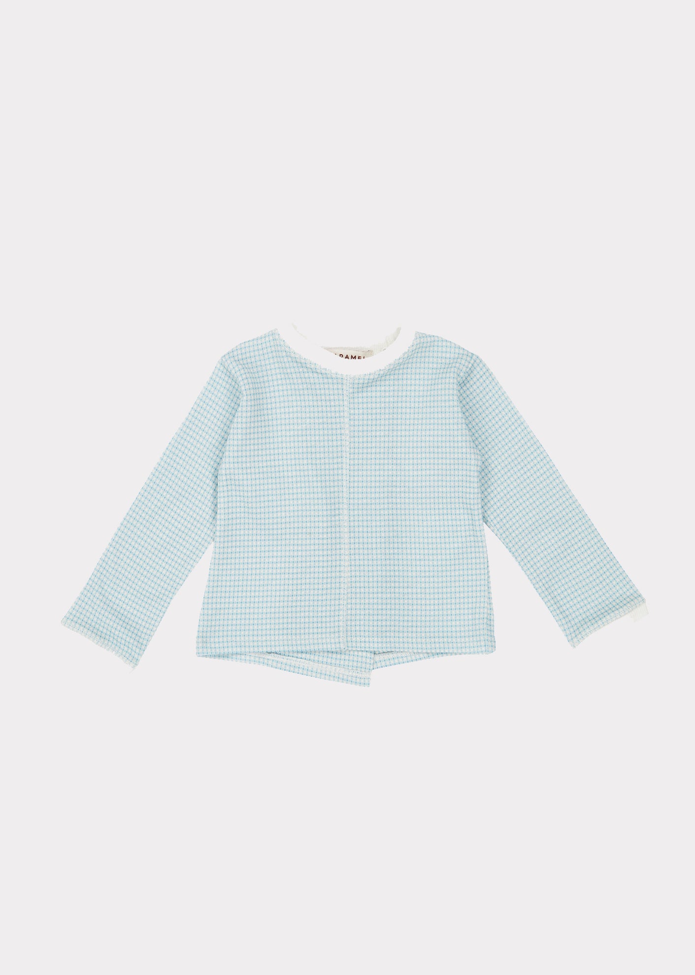 Ensemble en coton cyan pour bébés garçons et filles