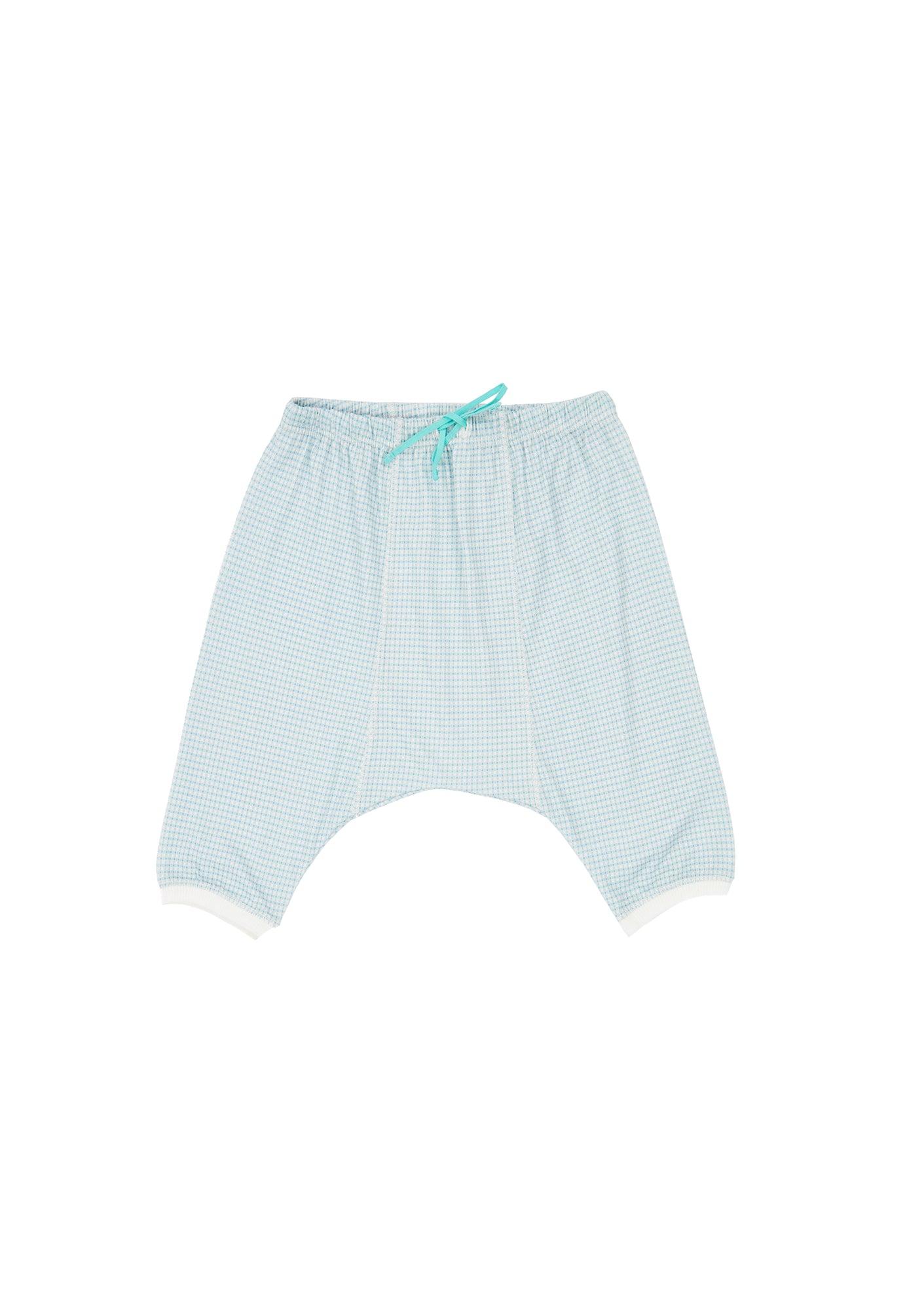 Ensemble en coton cyan pour bébés garçons et filles