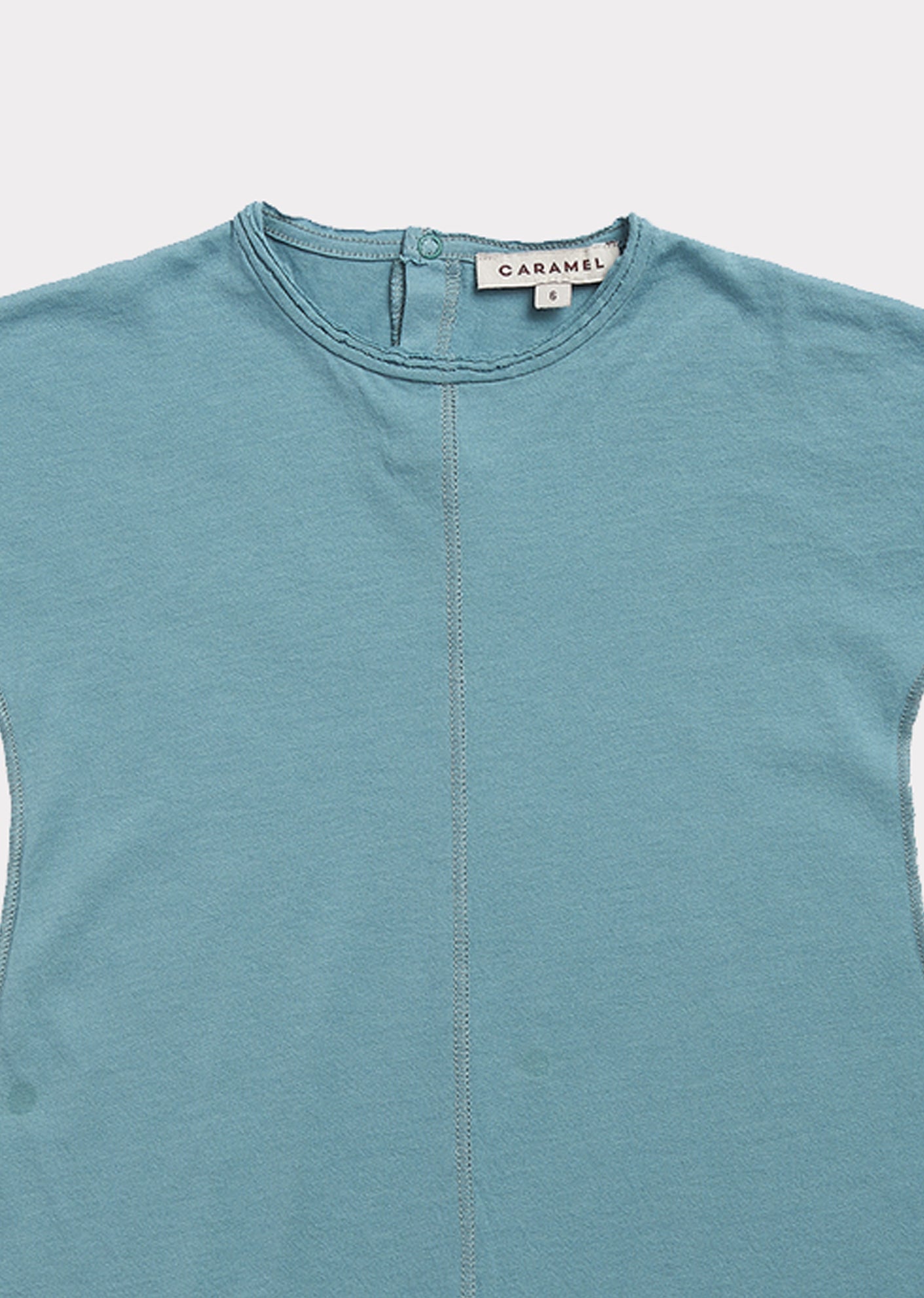 Grenouillère en coton bleu pour bébé garçon