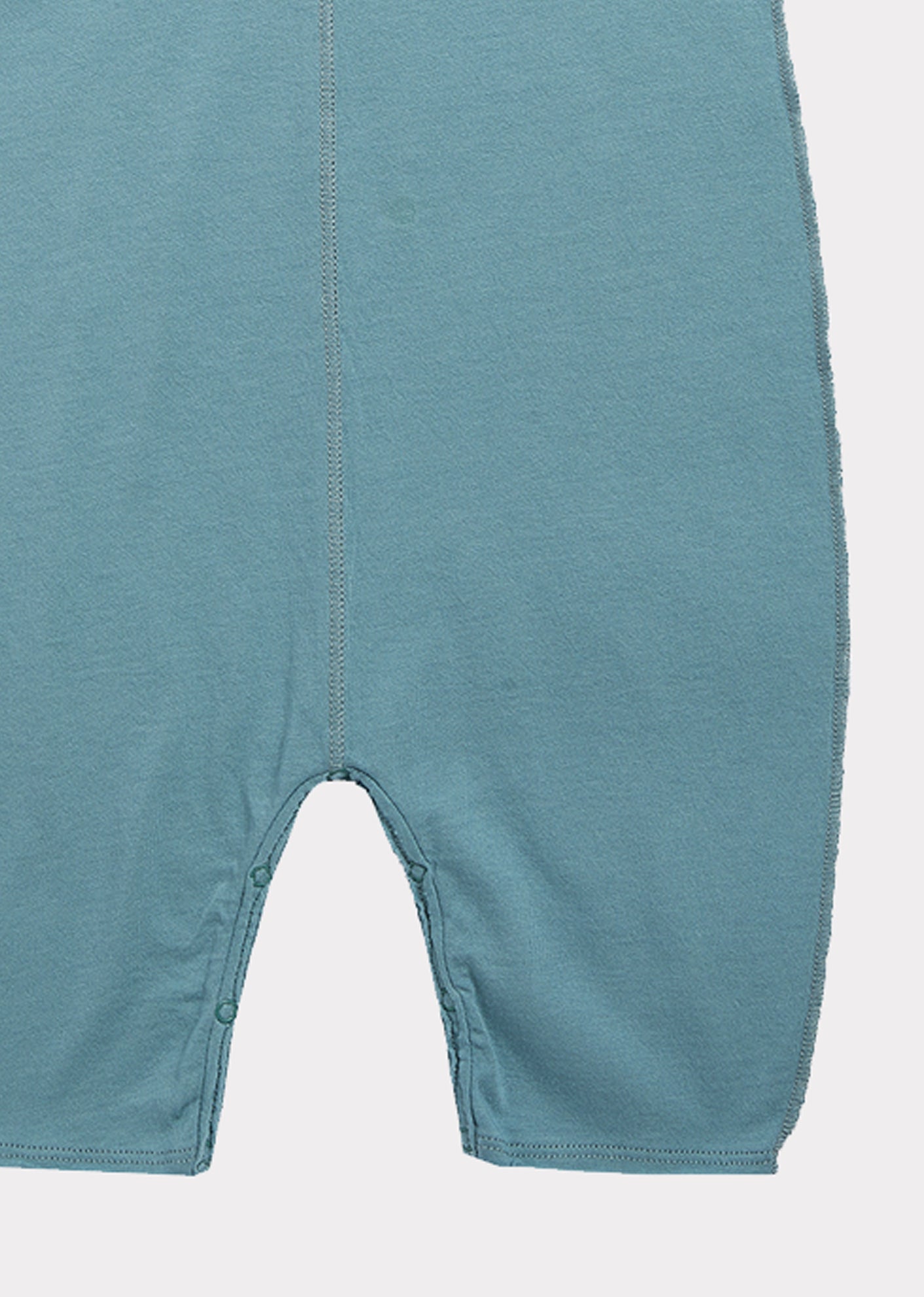 Grenouillère en coton bleu pour bébé garçon