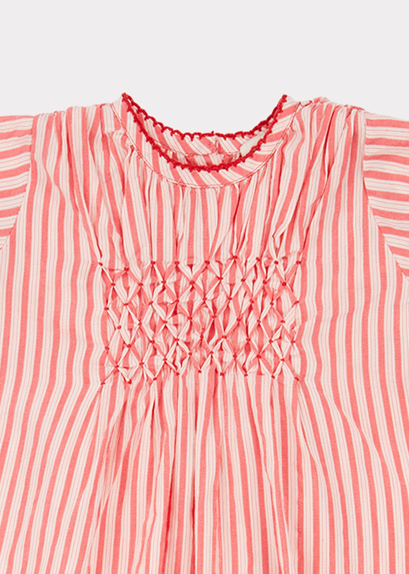 Robe à rayures baies pour bébés filles