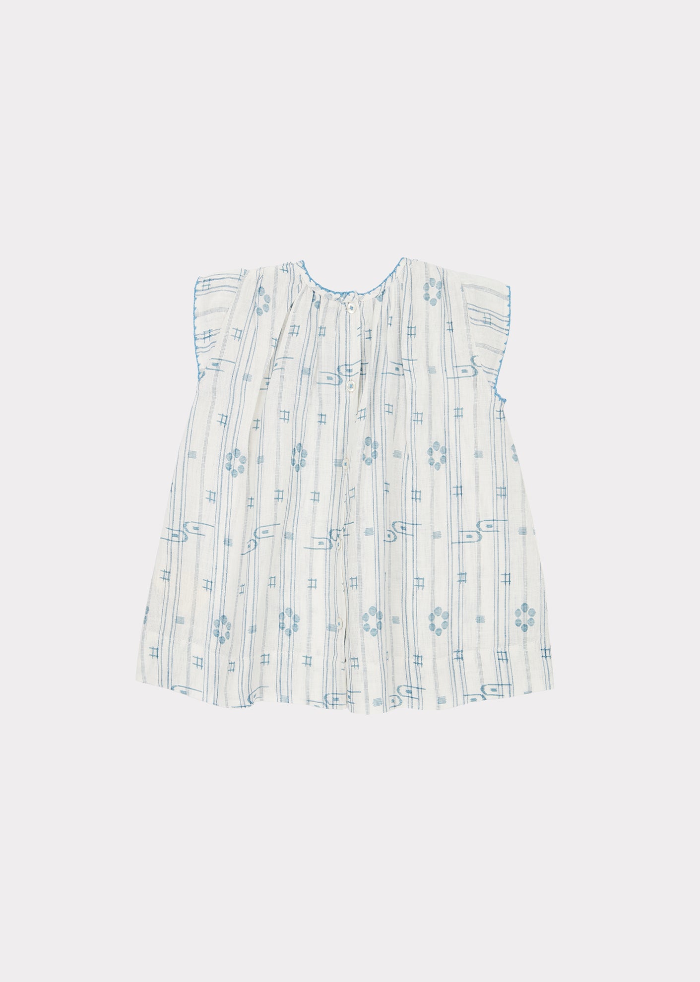 Robe bleu clair pour petites filles
