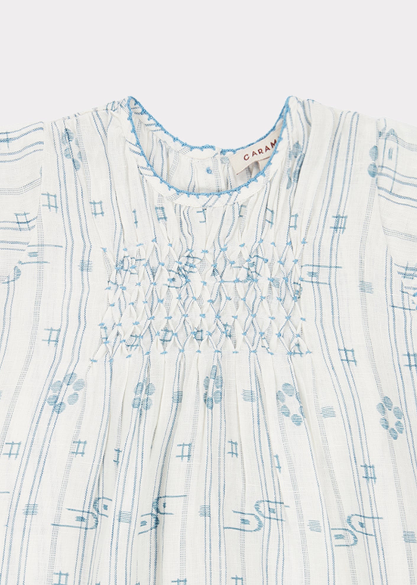 Robe bleu clair pour petites filles