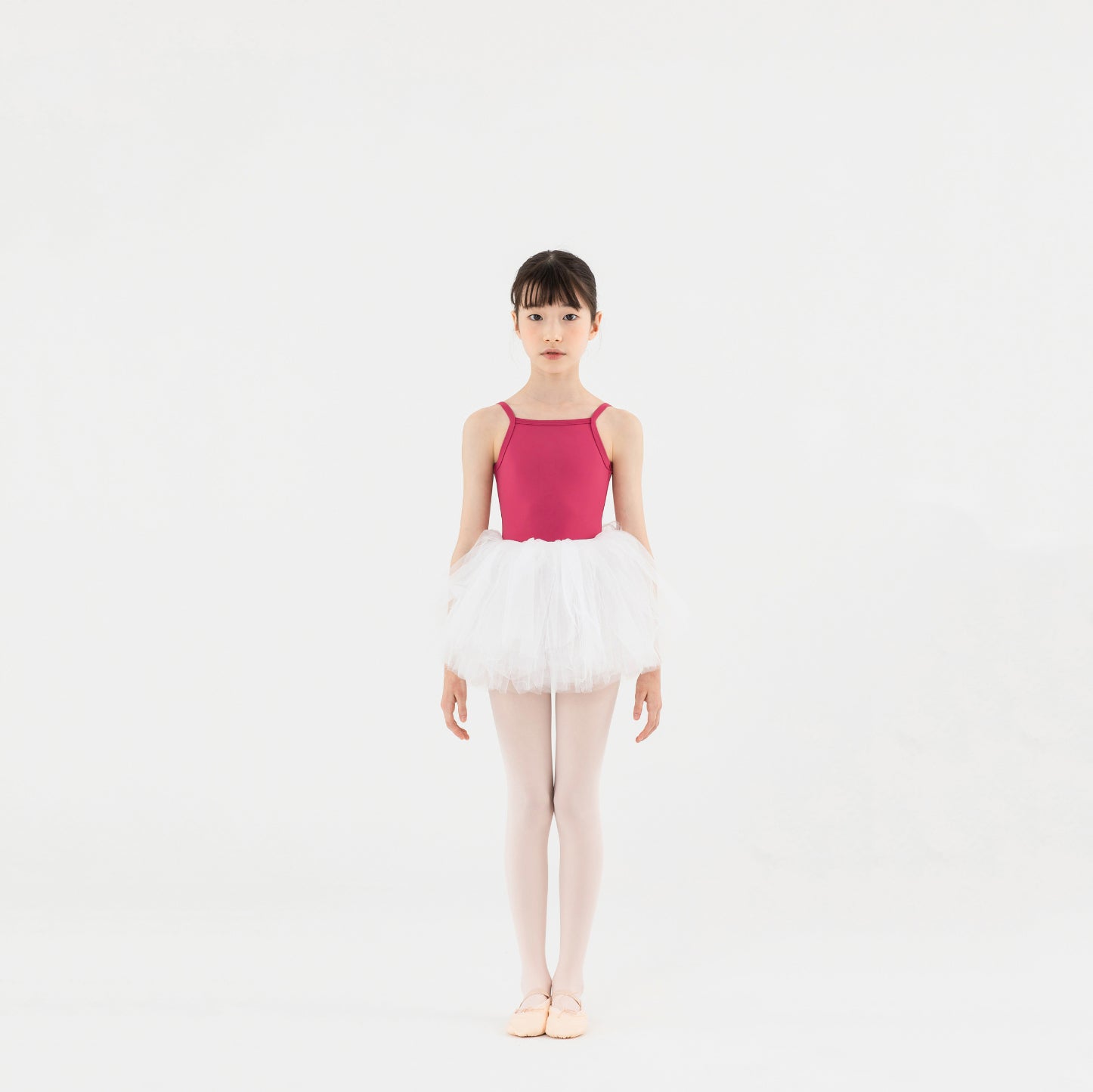 Jupon de danse blanc pour filles