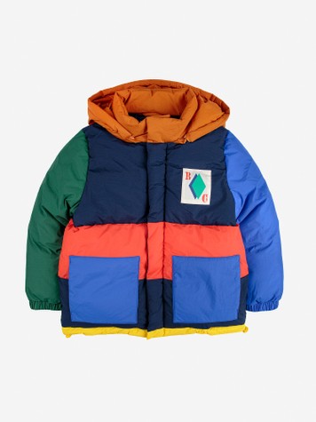 Boys & Girls Blue Padded Jacket
